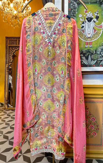 Zarinya Mirror Silk Suit