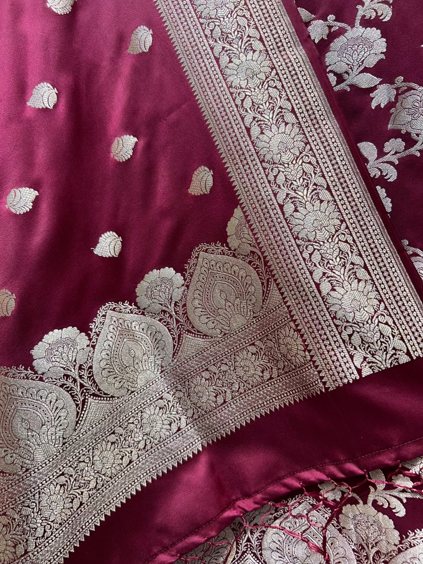 Riyara Banarasi Heirloom Suit (Wine)