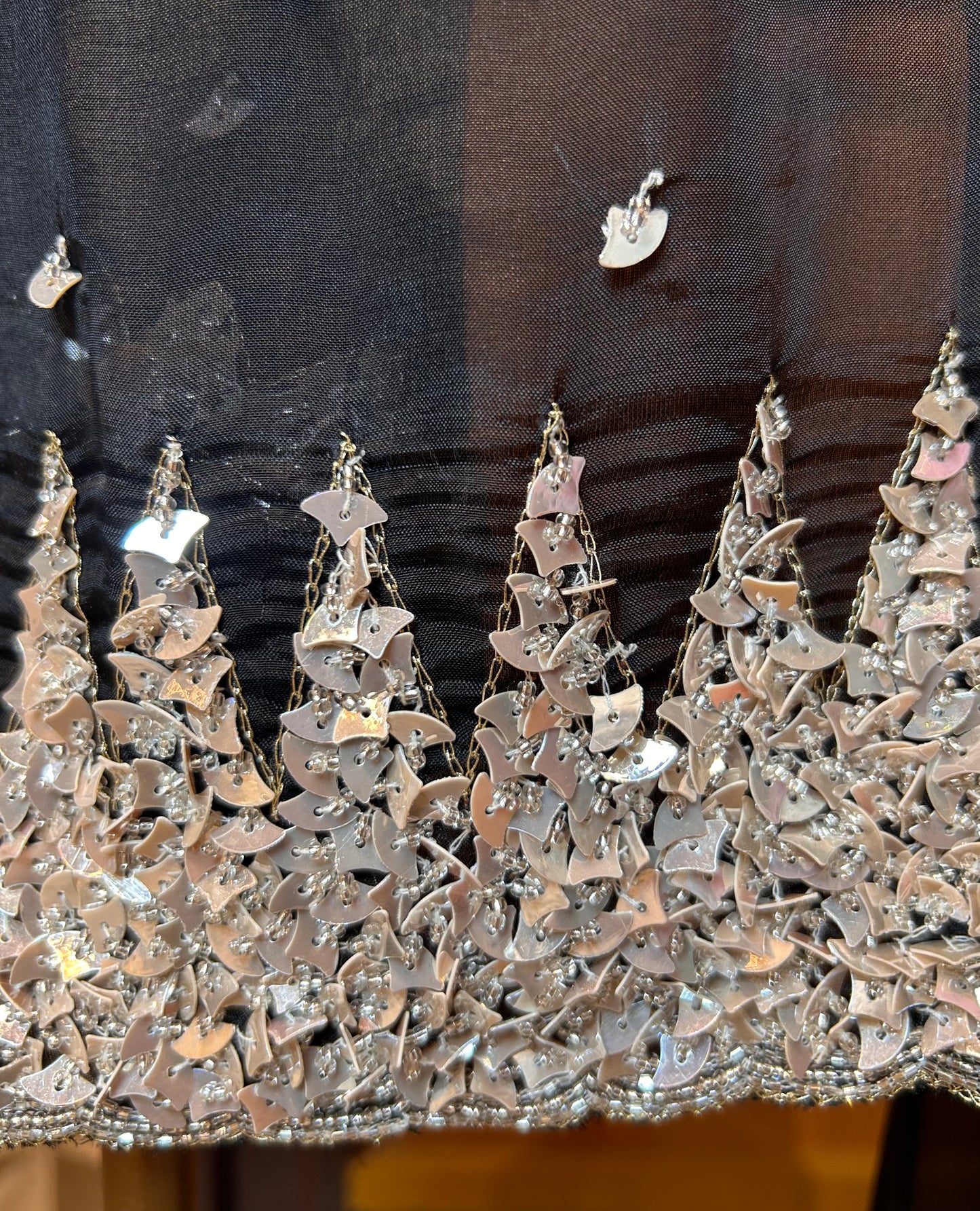 Naureen Organza Suit (Black)