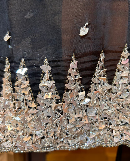 Naureen Organza Suit (Black)