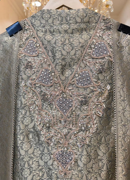 Afsara Kashi Brocade Suit