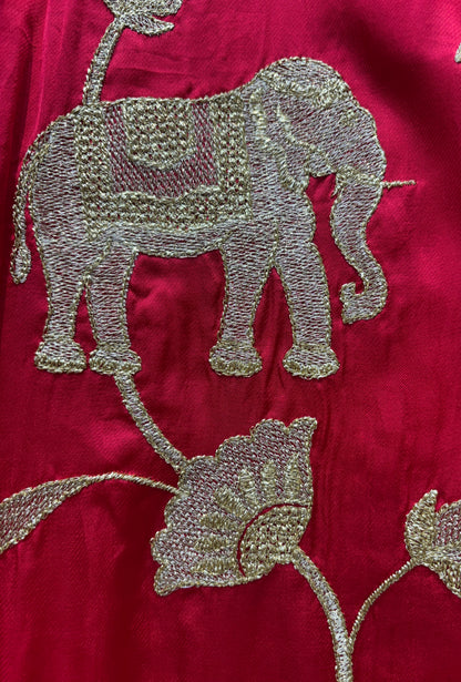 Zarikaaya Crepe Suit
