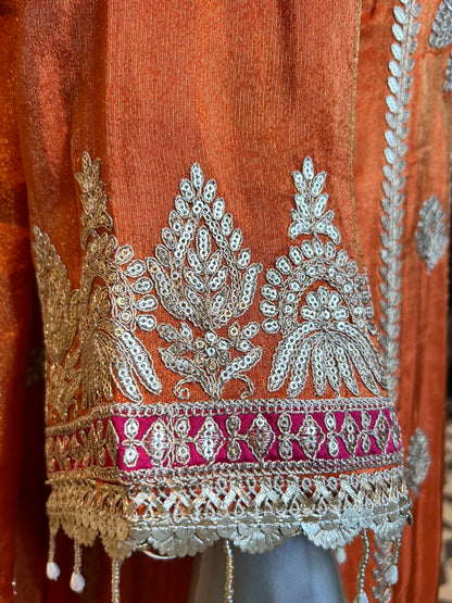 Zarnoor Mahal Anarkali Set
