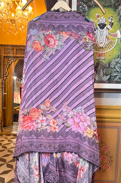 Vaya Muslin Suit (Lavender)