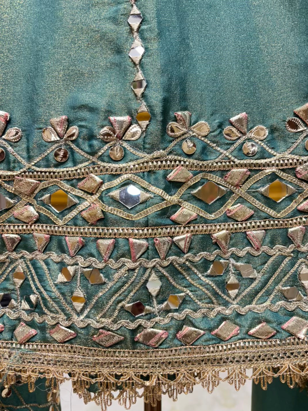 Sehar Gota Mirror Farshi Set