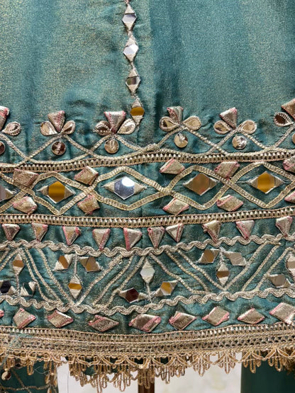Sehar Gota Mirror Farshi Set