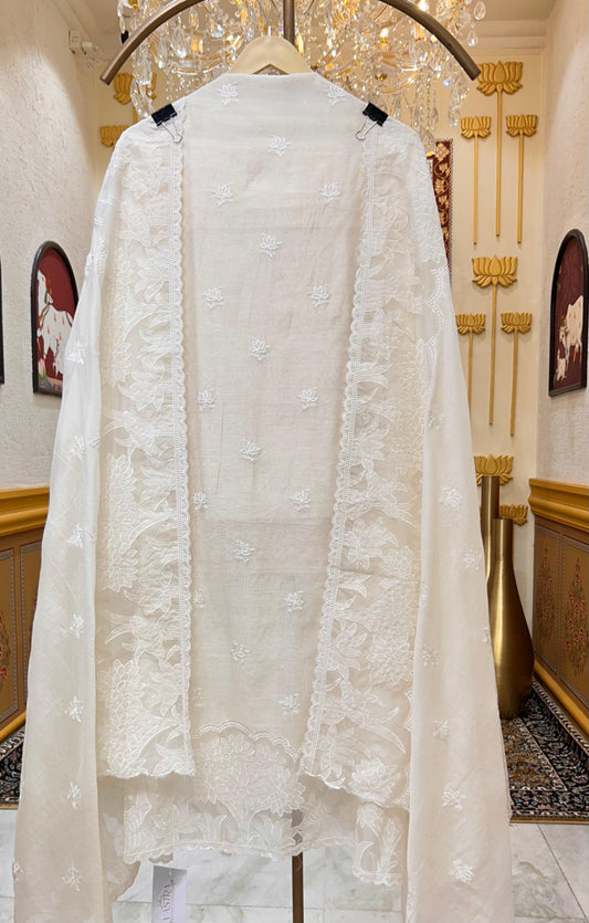 Elira Appliqué Loom Suit (Ivory 1)