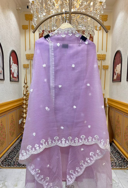 Elzara Crush Tissue Suit (Lavender)