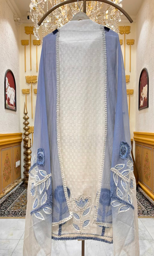 Zarelle Threadveil Chanderi Suit