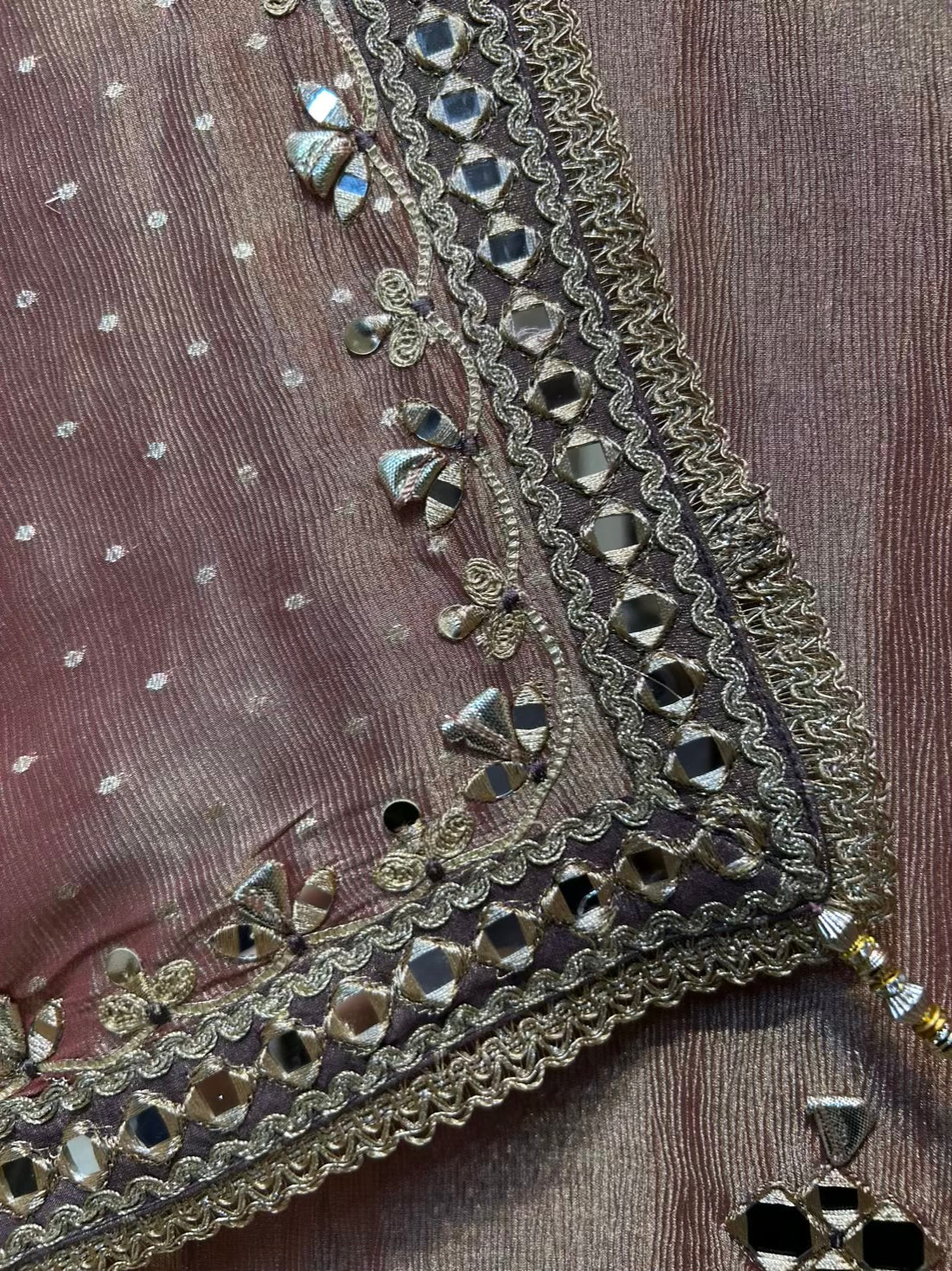 Nooriza Gota Aaina Suit (Pink)