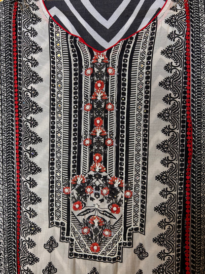 Abeer Muslin Suit