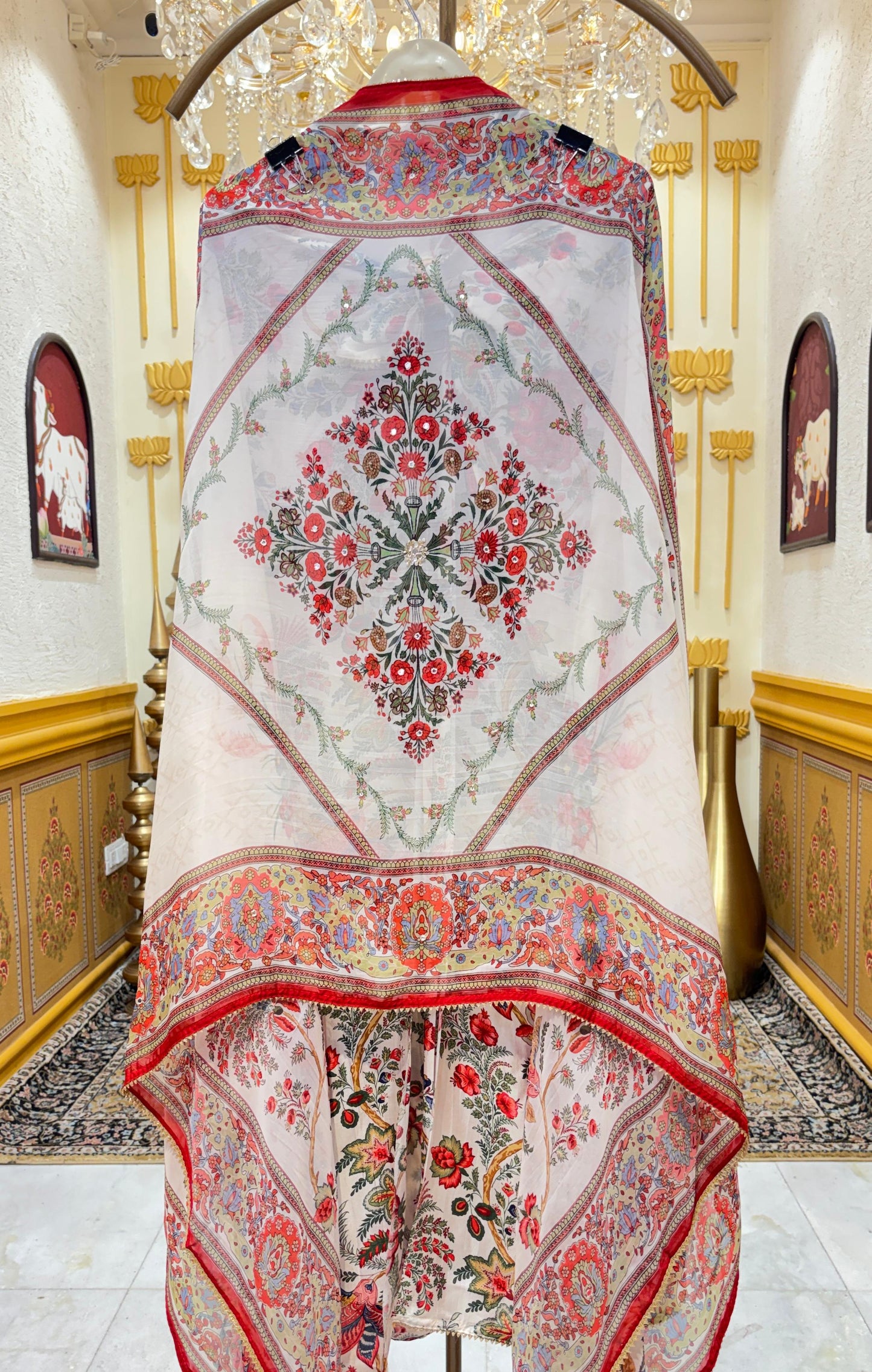 Tvesha Printed Muslin Suit