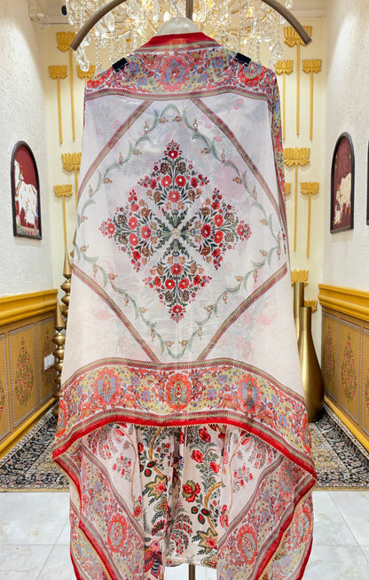 Tvesha Printed Muslin Suit