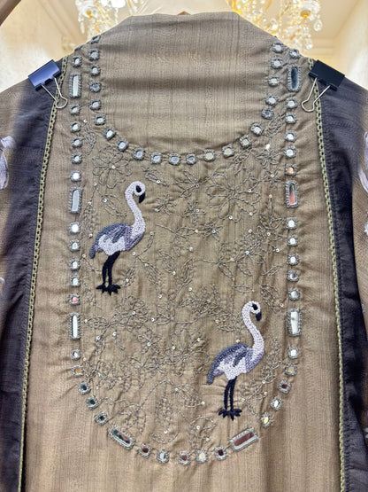 Kashish Printed Chanderi Suit