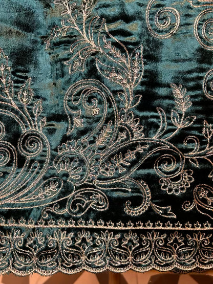 Velvasa Brocade Suit (Green)