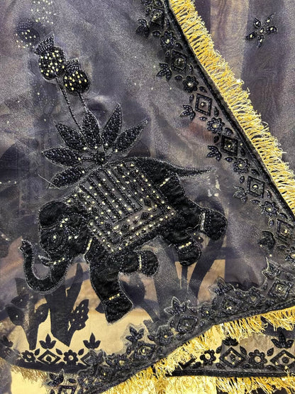 Velmira PatchÉlan Suit (Navy Blue)