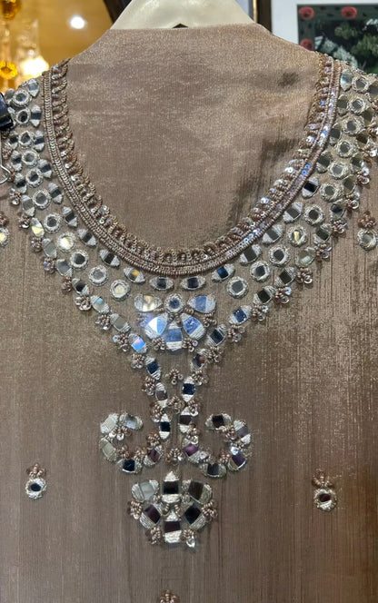 Mahzara Glow Suit (Peach)