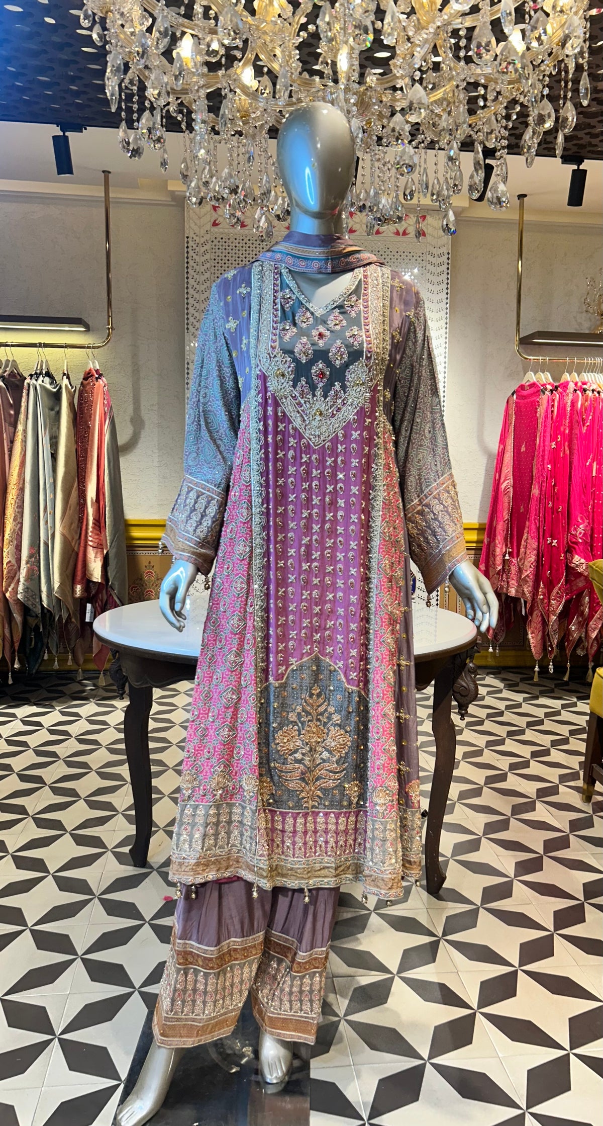 Elizara Anarkali Set