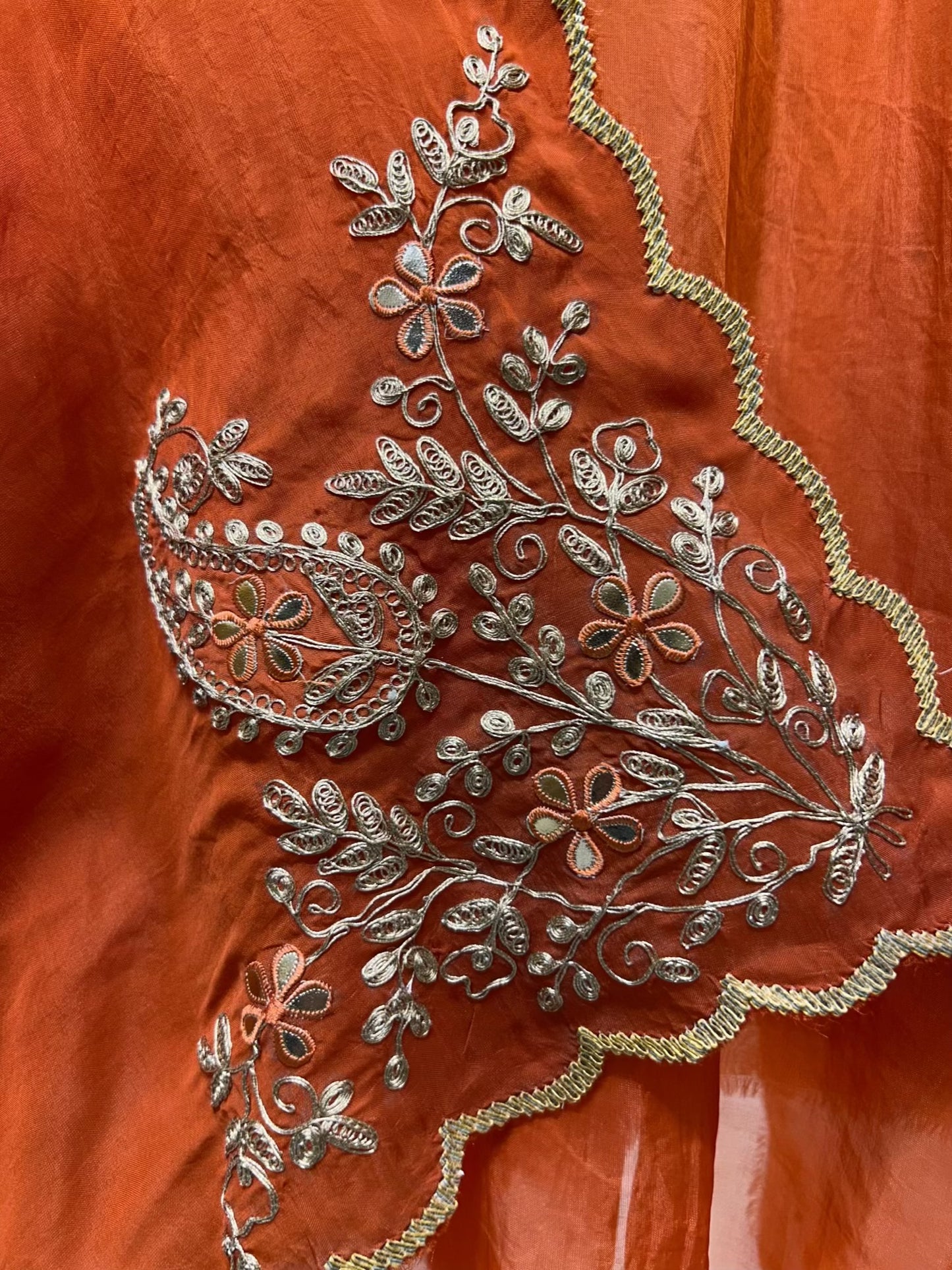 Arezya Dori Leather Élan Suit (Rust)