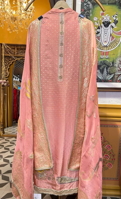 Zarqa-e-Husn (Peach)