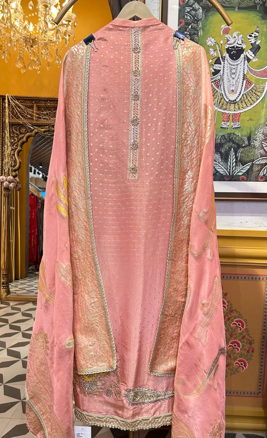 Zarqa-e-Husn (Peach)