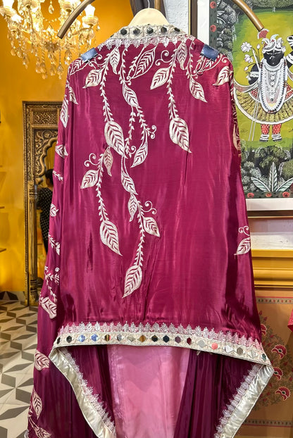 Rimtara Silk Suit (Pink)