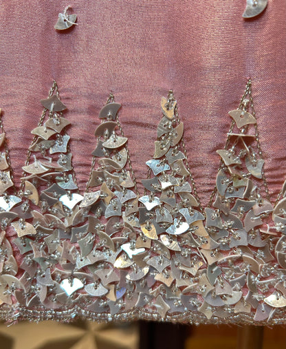 Naureen Organza Suit (Pink)