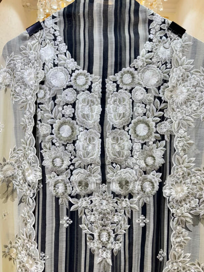 Ira Thread Chanderi Suit