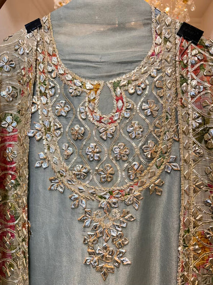 Zareeva Gota Noor Suit (Blue)