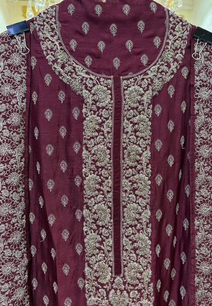 Aafreené Silk Suit