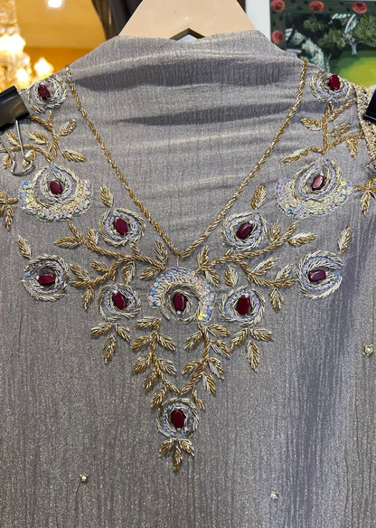 Naaz-e-Kinnari (Silver Grey)