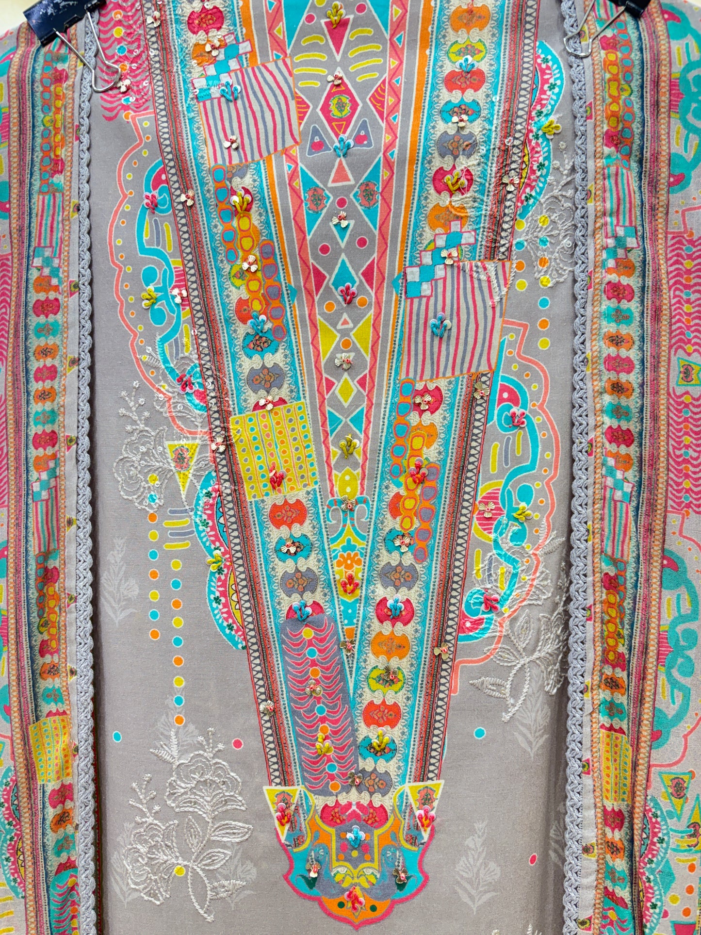 Aafreen Sequin Cotton Suit
