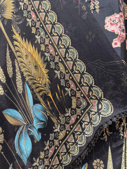 Tara Moti Muslin Suit
