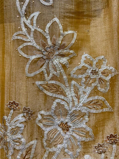 Amayra Gota Shringaar Suit (Mustard)