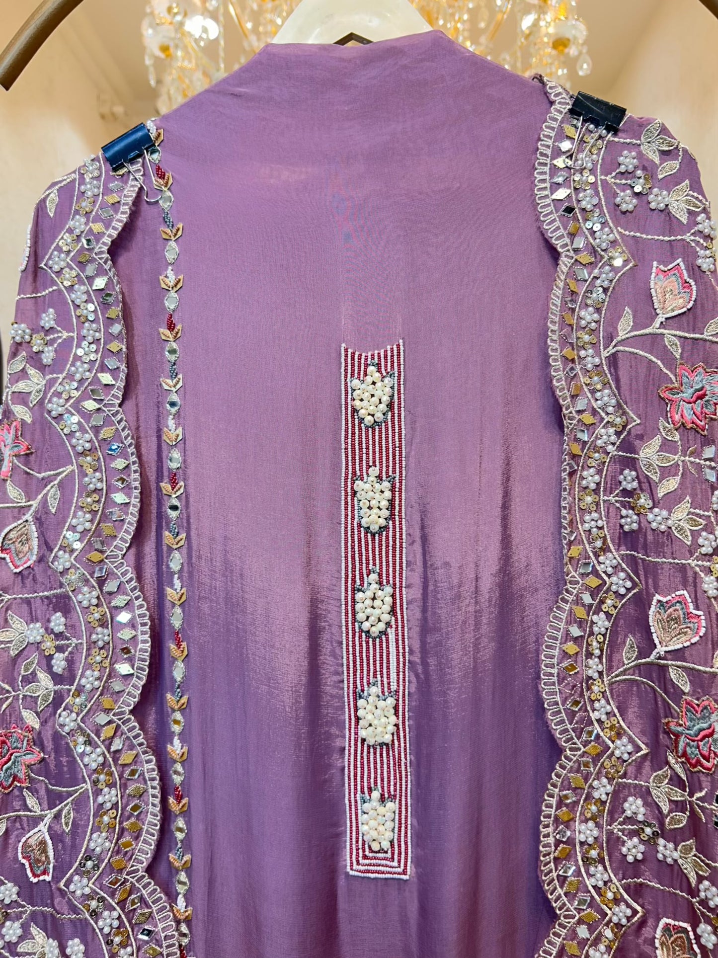 Ameera Naqsh Suit (Lavender)