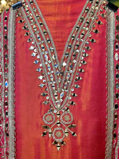 Sitaron Saaz (Carrot Pink)