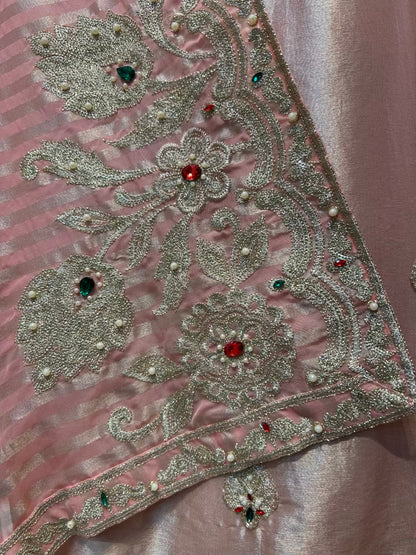 Afsheen Lumière Suit (Peach)