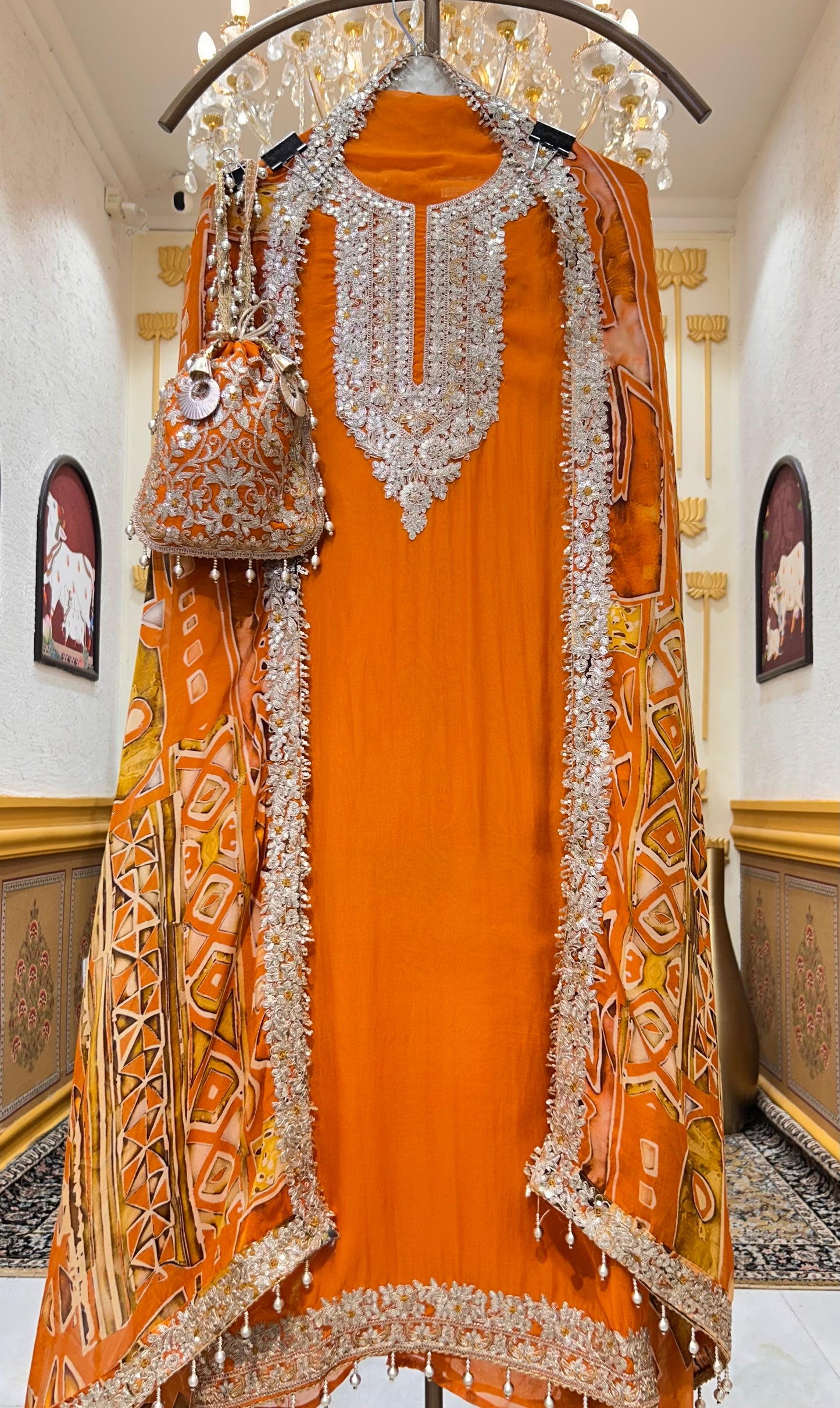 Noor Kiran Organza Suit