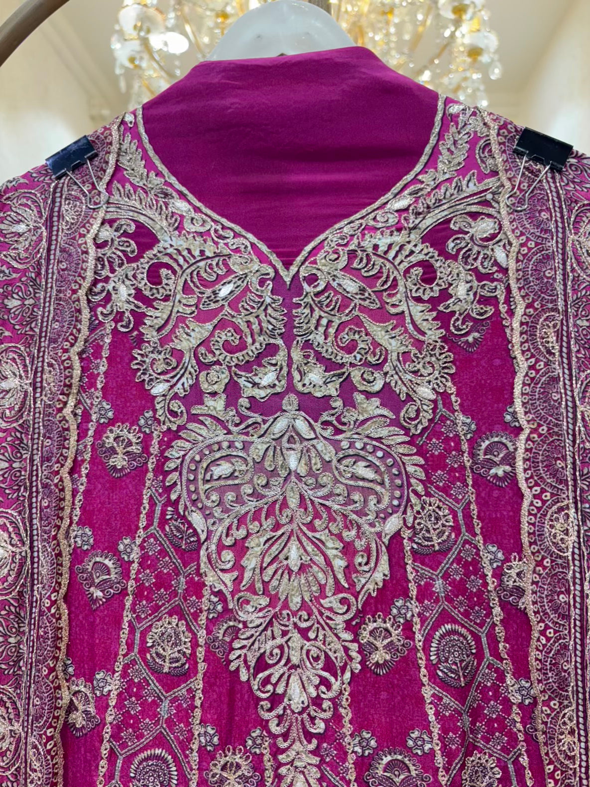 Kiara Zari Crepe Suit