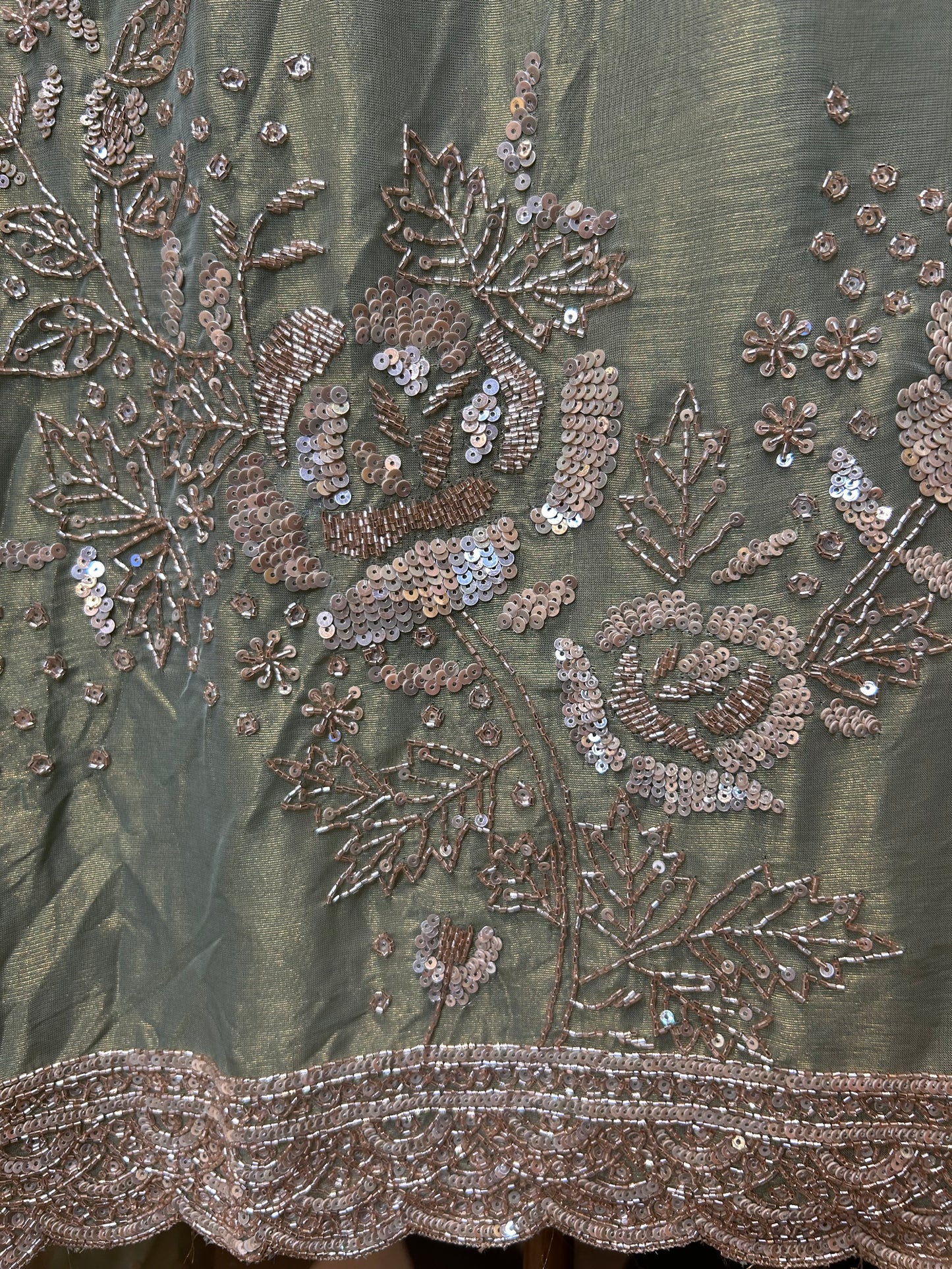 Amaira Shimmer Organza Suit