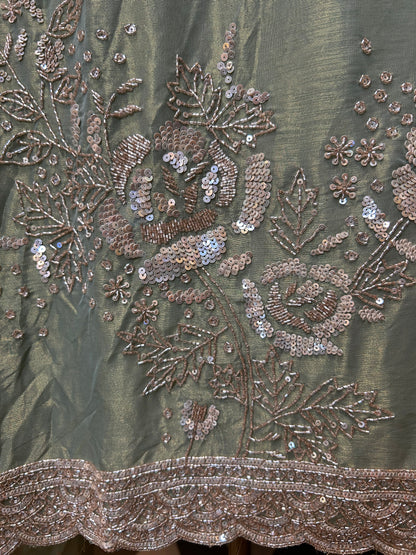 Amaira Shimmer Organza Suit