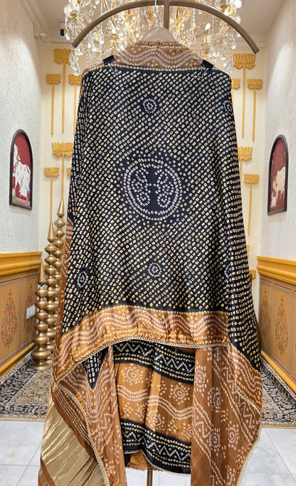 Rangmahi Gaji Bandhani Suit