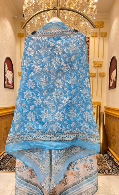 Eshira Linen Élan Suit (Blue)