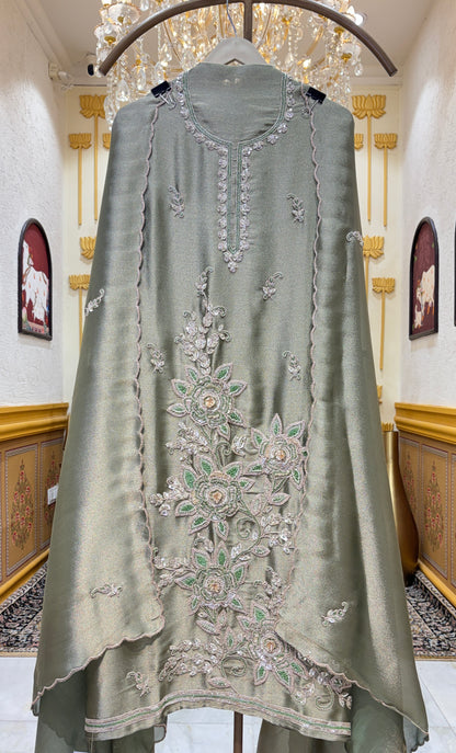 Luméra Pearl Tissue Organza Suit