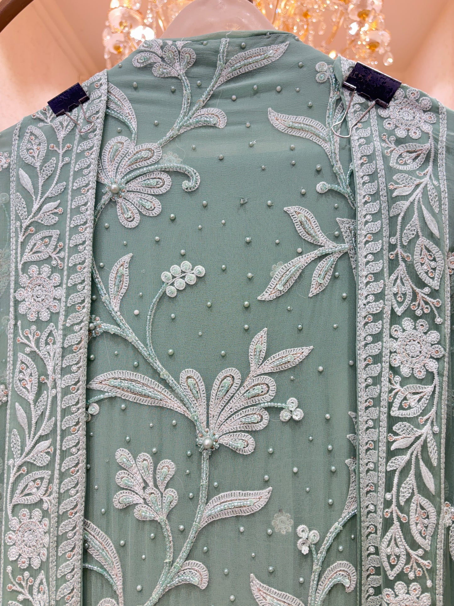 Aveera Handcrafted Georgette Suit