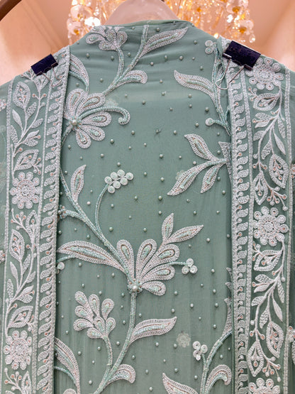 Aveera Handcrafted Georgette Suit