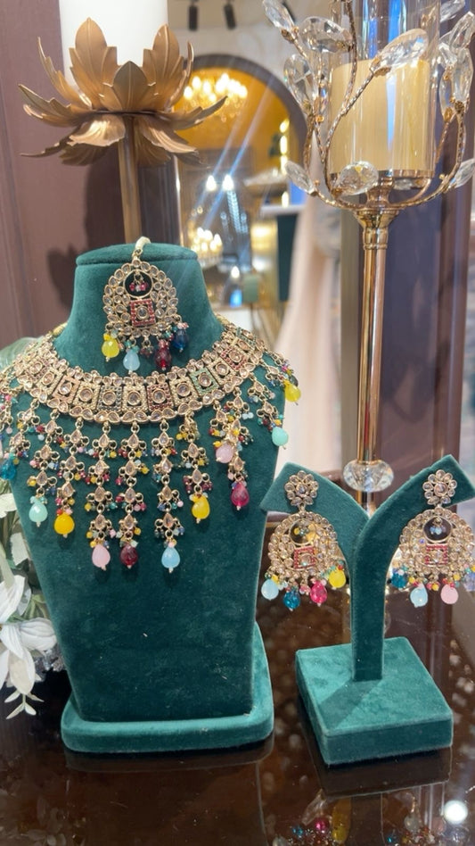 Rangmahal Kundan Set