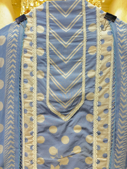 Roselle Lace Cotton Suit
