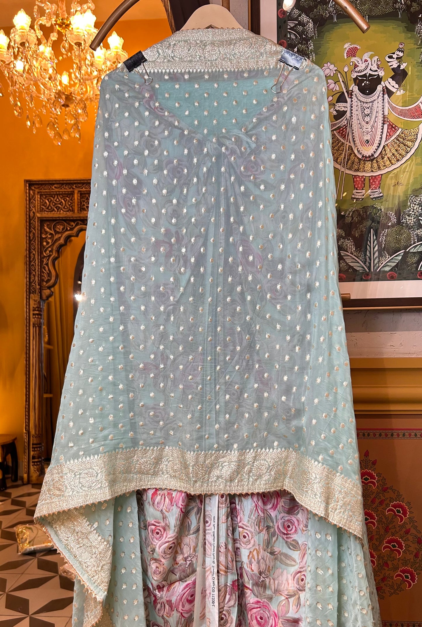 Zareen Crêpe Suit