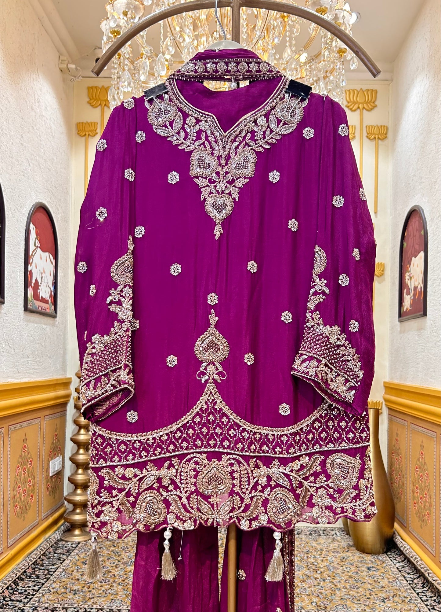 Noor Jahan Sharara Set